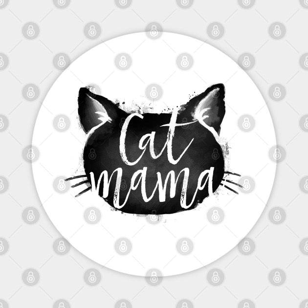 CAT MAMA I Magnet by Medusa Dollmaker